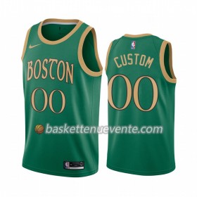 Maillot Basket Boston Celtics Personnalisé 2019-20 Nike City Edition Swingman - Homme
